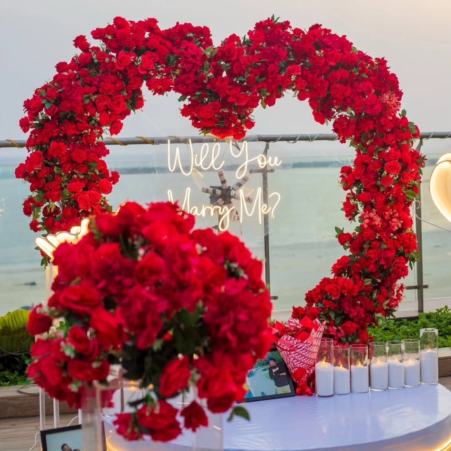 Premier Events & Decor luxury romantic experience setup
