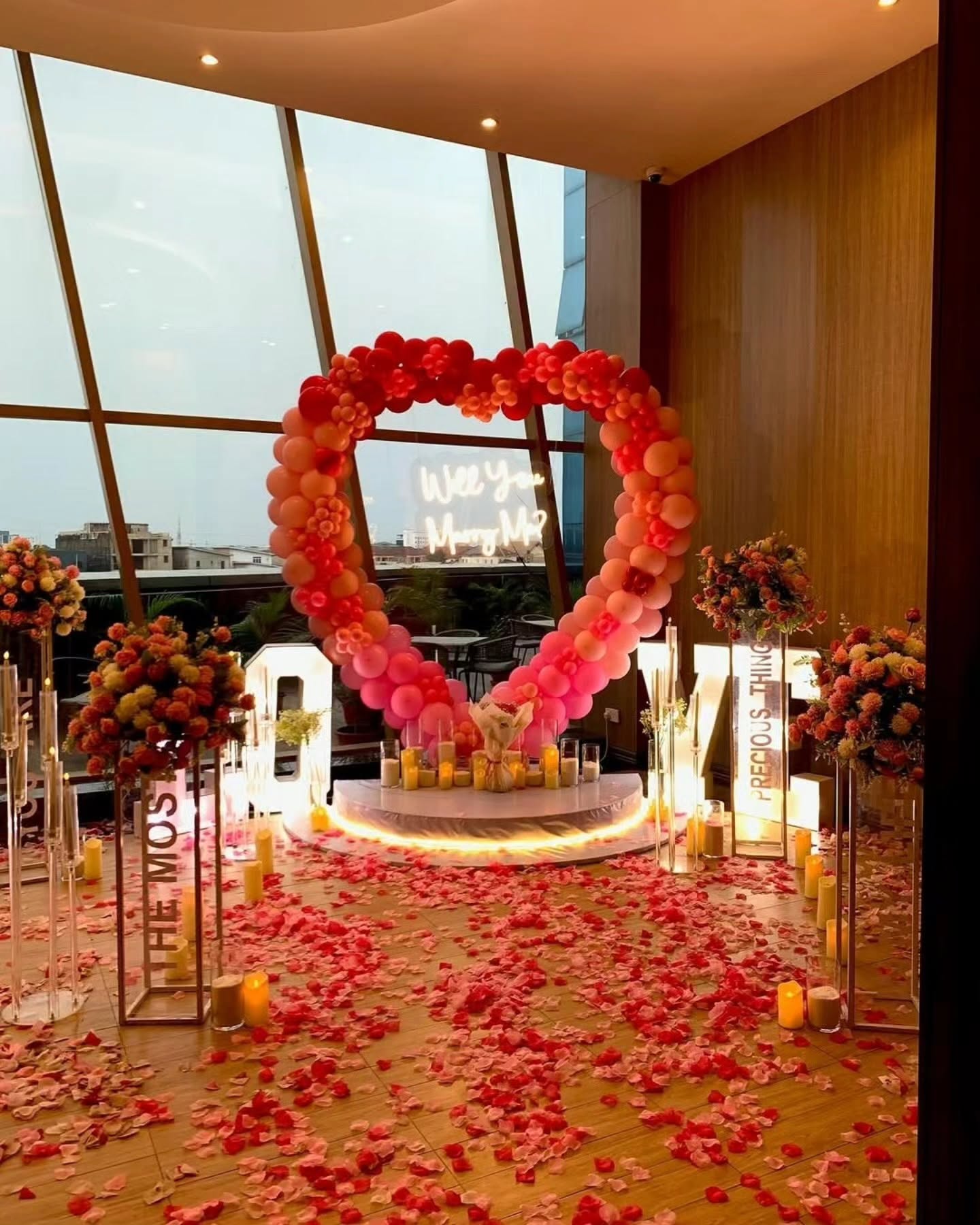 Premier Events & Decor romantic anniversary styling