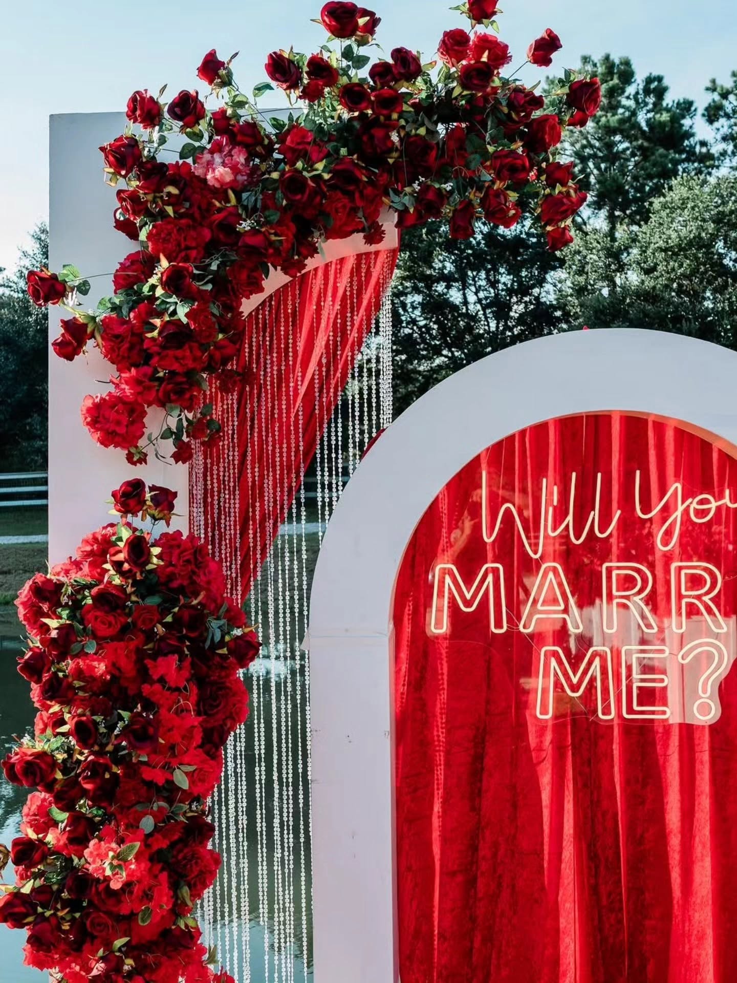 Premier Events & Decor romantic evening experience